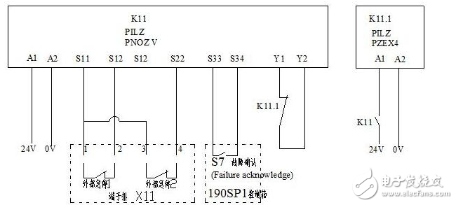 安全繼電器工作原理、接線圖、使用方法